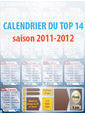 calendrier du Top 14